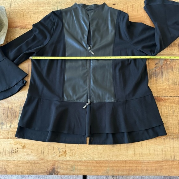 Taking  Shape Amorous Velvet Crush Black Plus Size Jacket Size Medium - Picture 13 of 16